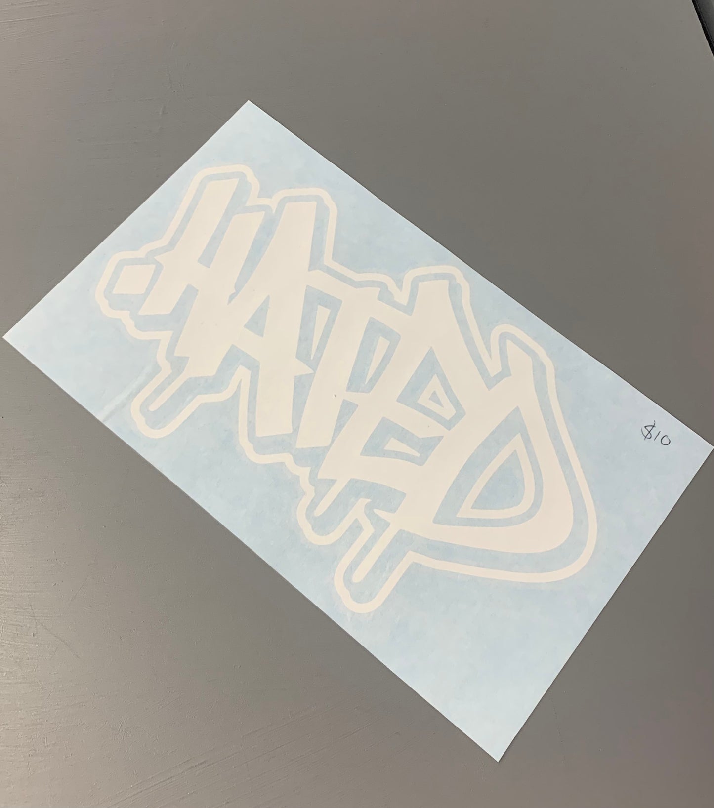 Hated Developments Sticker